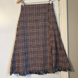 Gaelle Paris Sz S-M Midi Skirt Polyester VERY GOOD